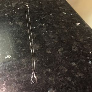Silver Penguin necklace